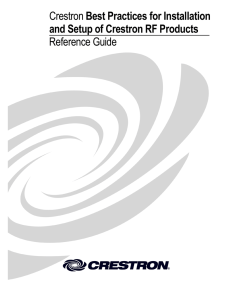 Reference Guide: Best Practices for Installation and Setup