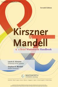 ἀ e Brief Wadsworth Handbook