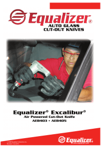 www.equalizer.com © 2008 Equalizer Industries, Inc. Revision 1/22