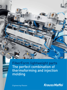 The perfect combination of thermoforming and injection molding