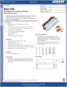 BAL700 - Howard Lighting