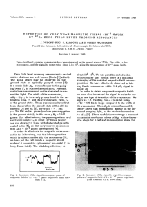 Volume 28A, number 9 PHYSICS LETTERS 10 February 1969