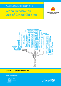 Out-of-school children: Viet nam country study