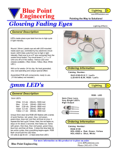 LED Effects Unit Document