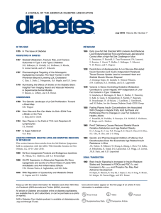 A JOURNAL OF THE AMERICAN DIABETES ASSOCIATION July