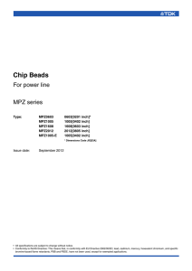 Chip Beads For Power Line