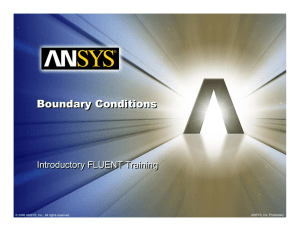 Boundary Conditions