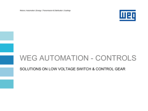 WEG Automaзгo - Controls