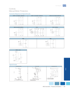 WEG - MPW Manual Motor Protectors