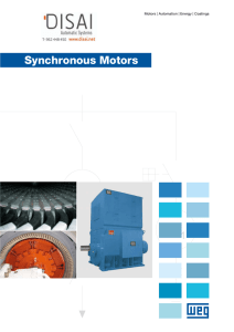 Synchronous Motors - Disai Automatic Systems