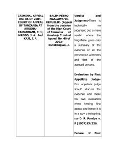 CRIMINAL APPEAL NO. 85 OF 2004