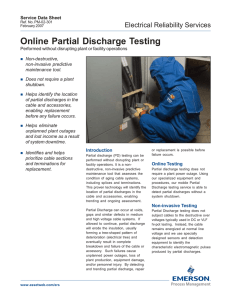 Online Partial Discharge Testing Performed without disrupting plant