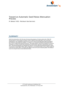 Toward an Automatic Swell Noise Attenuation Process