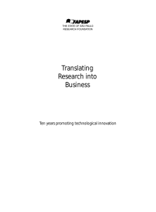 Translating Research into Business