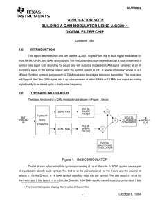 Building a QAM Modulator