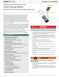 Pulse Energy Meter