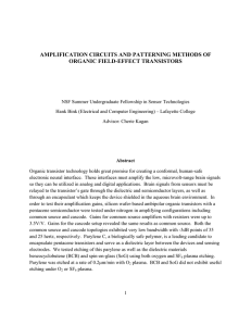 AMPLIFICATION CIRCUITS AND PATTERNING METHODS OF