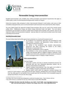 Renewable Energy Interconnection