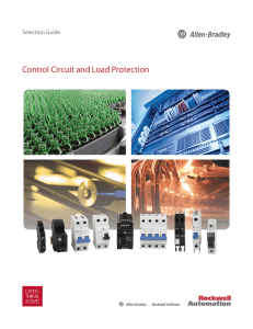 Control Circuit and Load Protection Selection Guide