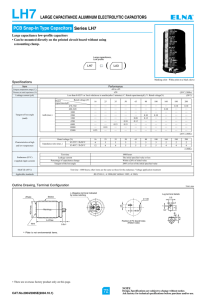 PCB Snap-In Type Capacitors