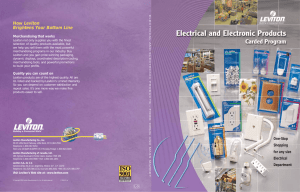 How Leviton Brightens Your Bottom Line