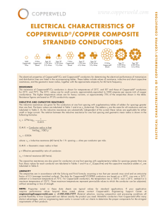 Electrical Characteristics of Copperweld®/Copper Composite