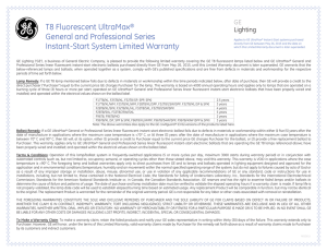 T8 Fluorescent UltraMax® Instant-Start System Limited
