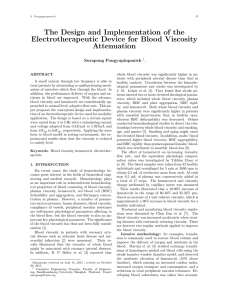 The Design and Implementation of the Electrotherapeutic Device for