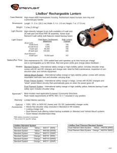 LiteBox® Rechargeable Lantern