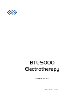 BTL-5000 Electrotherapy - Frank`s Hospital Workshop