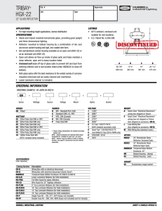 tribay® hgx-22 - Hubbell Industrial