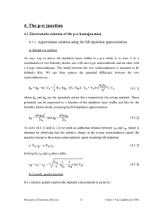 4. The p-n junction