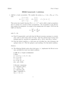 EE363 homework 1 solutions