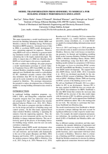 MODEL TRANSFORMATION FROM SIMMODEL TO MODELICA