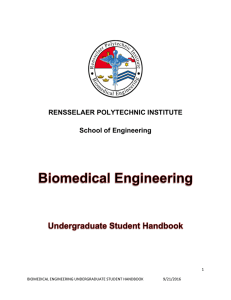 biomedical engineering - Rensselaer Polytechnic Institute