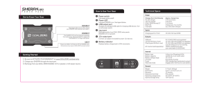 Get to Know Your Gear How to Use Your Gear Charging Times