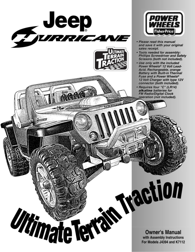 Ultimate Terrain Traction Jeep Hurricane