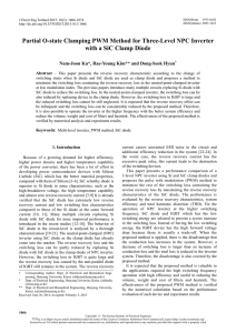 Partial O-state Clamping PWM Method for Three