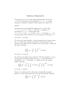 Solutions to Homework 9