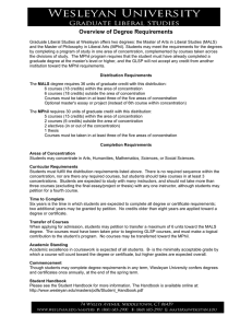 Overview of Degree Requirements