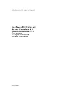 Centrais Elétricas de Santa Catarina S.A.