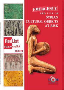 Red List of Syrian Cultural Objects at Risk