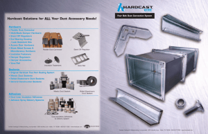 Fastener Job Submittal Sheet