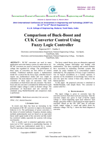 Comparison of Buck-Boost and CUK Converter Control