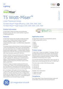T5 Watt-Miser™