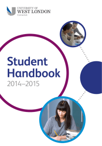 Student Handbook - University of West London