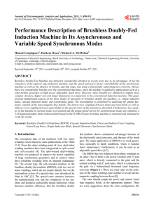 Performance Description of Brushless Doubly
