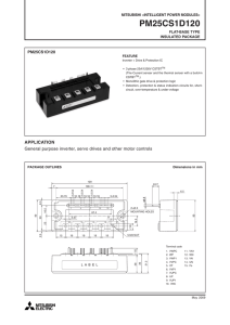 PM25CS1D120 - Mitsubishi Electric