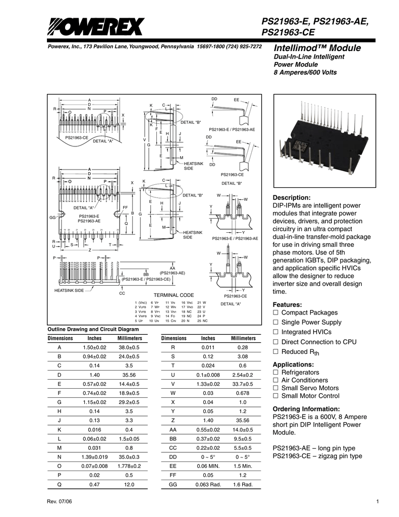 Intellimod Module Ps E Ps Ae Ps Ce