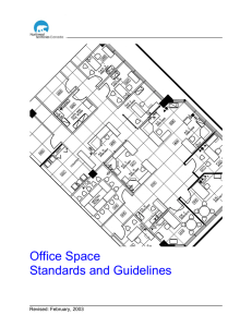 Office Space Standards and Guidelines